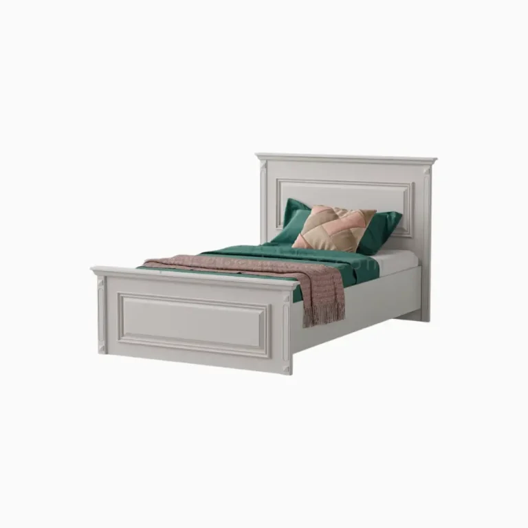 تخت رمانتیک طوسی 140*200