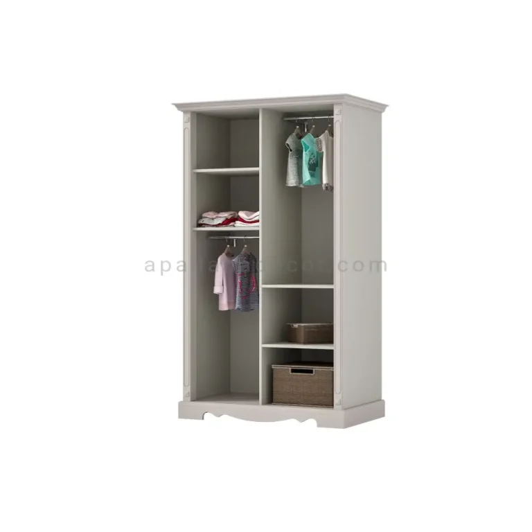 کمد دو درب رمانتیک طوسی