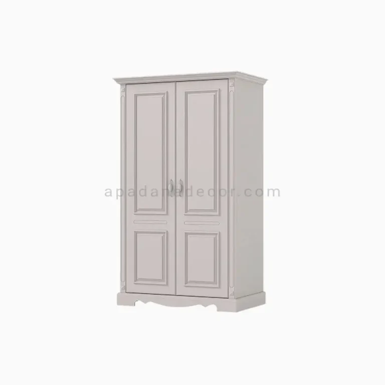 کمد دو درب رمانتیک طوسی