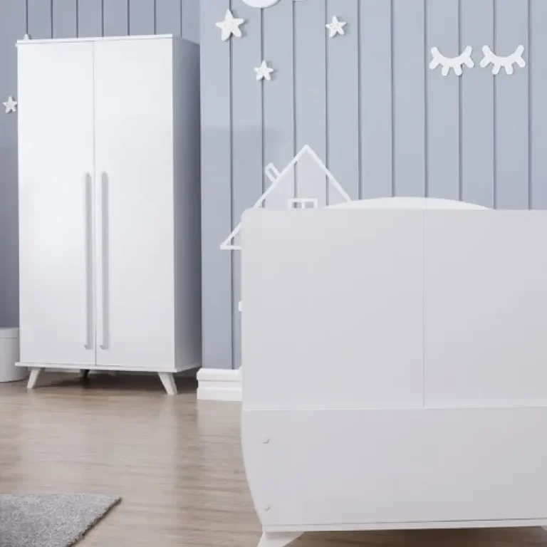 کمد دودرب فلورانس سفید نوزادی