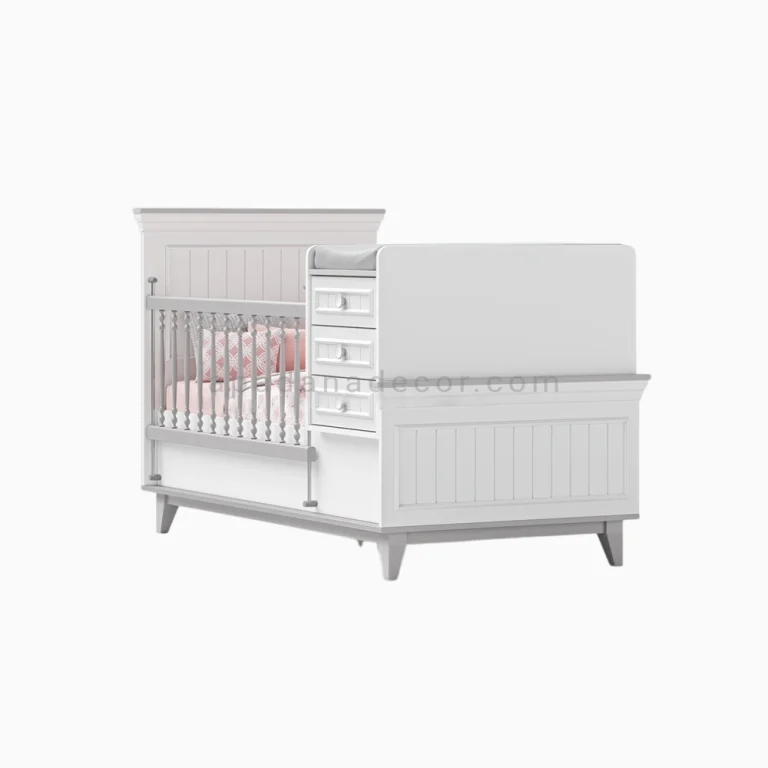 تخت دومنظوره مونته (بدون جای تعویض نوزادی)