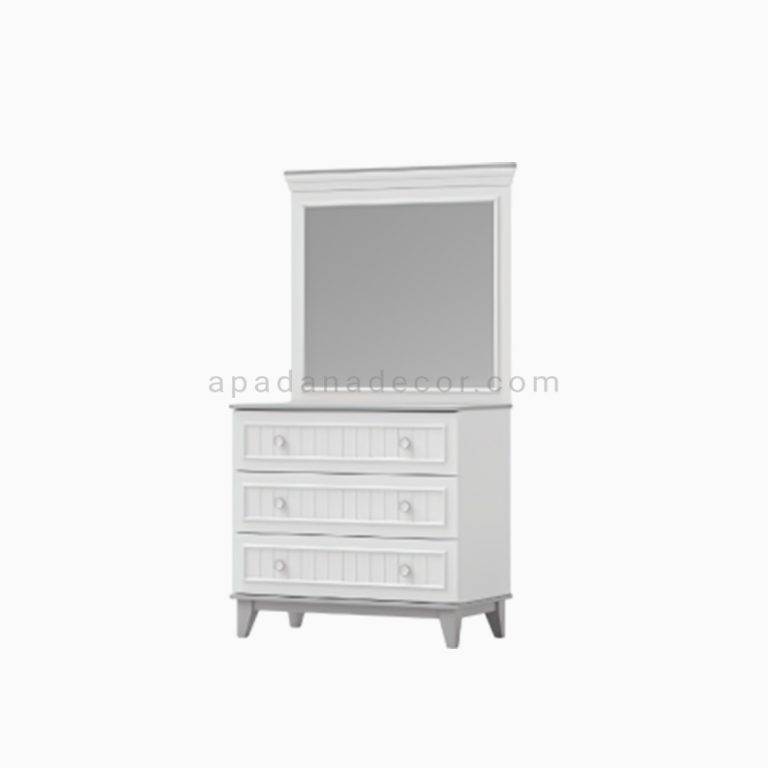 دراور (بدون قاب آینه) مونته سفید طوسی