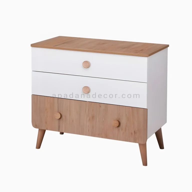 دراور سه کشو لیوا سفید کلرادو نوزادی