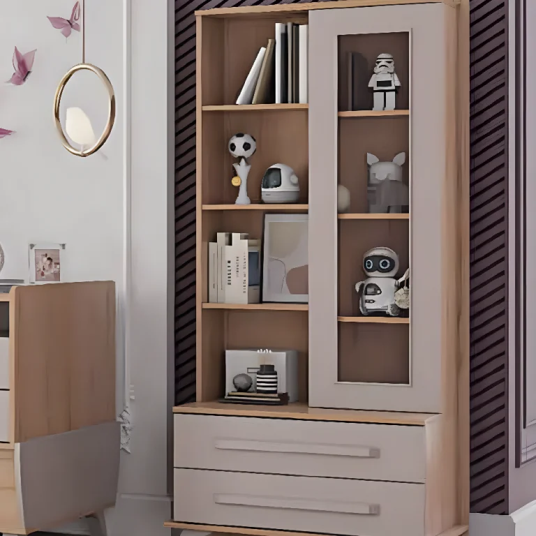 ویترین فلورانس کرم طوسی