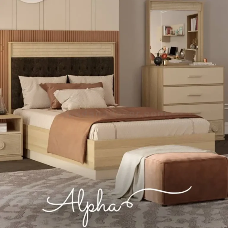 تخت 90×200 آلفا