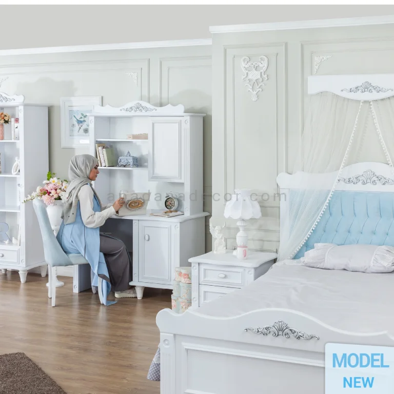 تخت ۱۲۰×۲۰۰ کوئین سیلور (با لمسه)