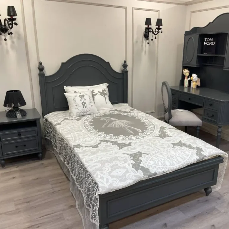 تخت 90*200 دانژه-ذغالی