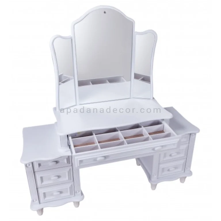 میز توالت (بدون قاب آینه) کوئین سیلور بزرگسال