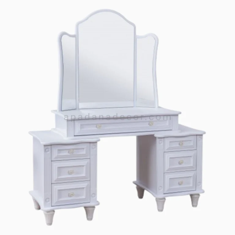 میز توالت (بدون قاب آینه) کوئین سیلور بزرگسال