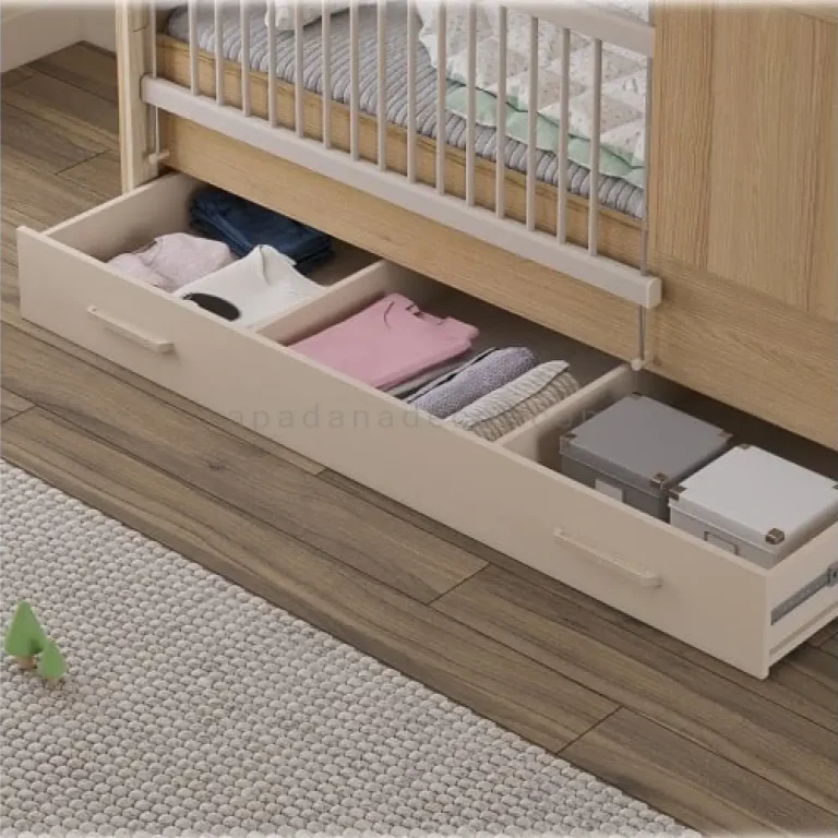 کشو تخت دو منظوره آلفا نوزادی