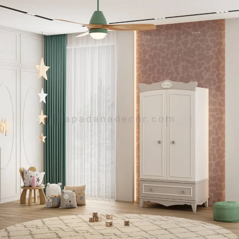 کمد دو درب نوزادی مدل رونیکا