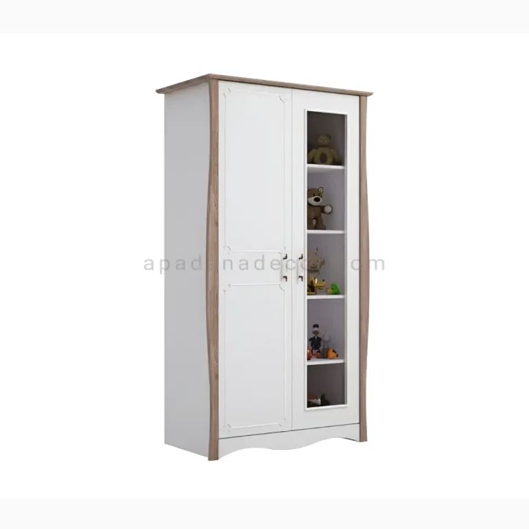 کمد ویترین دار نوزادی مدل پارادایس