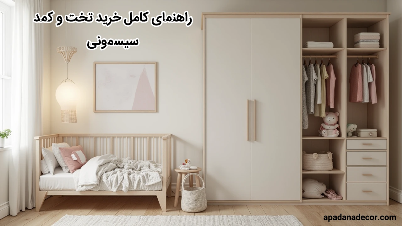 راهنمای خرید تخت و کمد سیسمونی