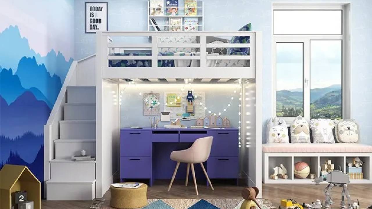 چیدمان اتاق کودک در فضاهای کوچک