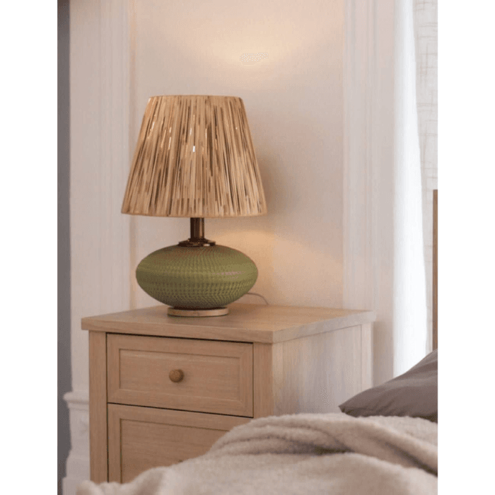 apadanaa آباژور کوتاه سبز طرح چوبی