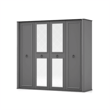 کمد 4 درب چستر مشکی