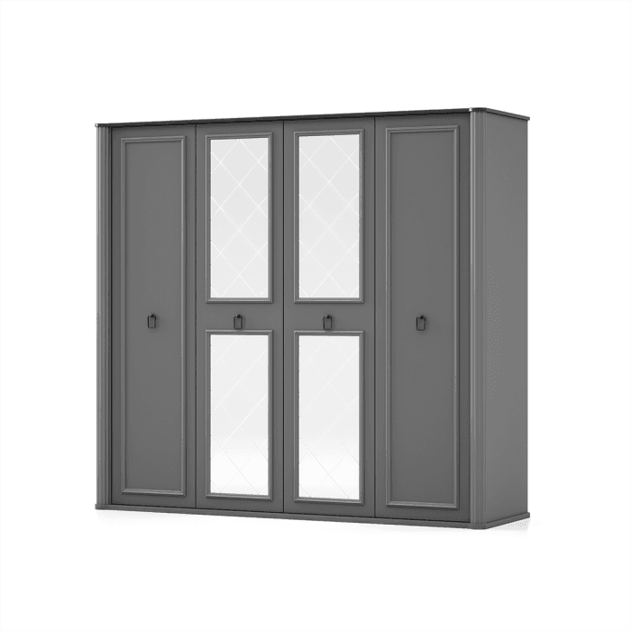 کمد 4 درب چستر مشکی