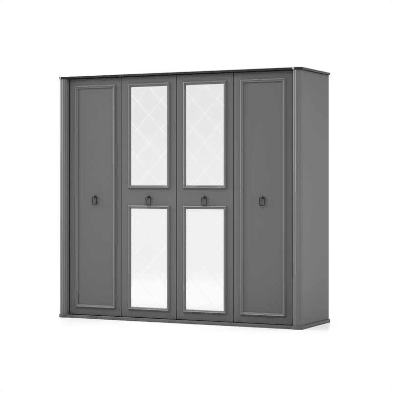 کمد 4 درب چستر مشکی