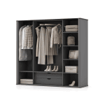 کمد 4 درب چستر مشکی