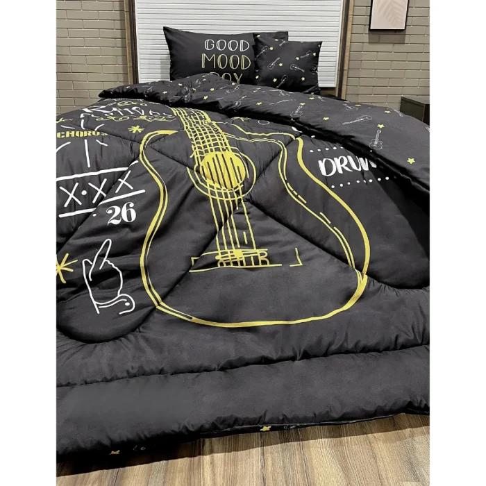 روتختی دو رو کودک نوجوان طرح گیتار طوسی